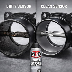 MPD PRO cleaned sensor detail before and after restoring accurate readings