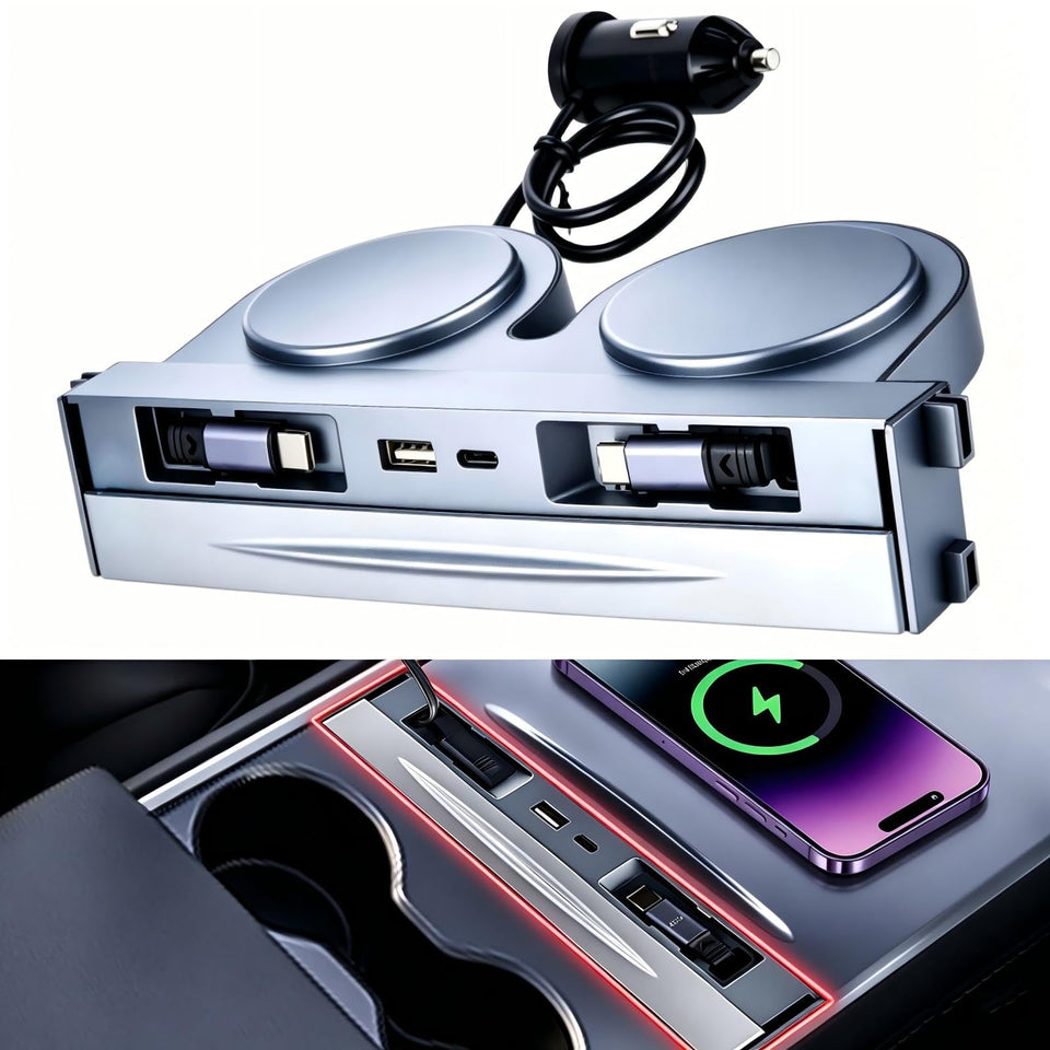 MPFO front console insert showing flush fit and clean factory look
