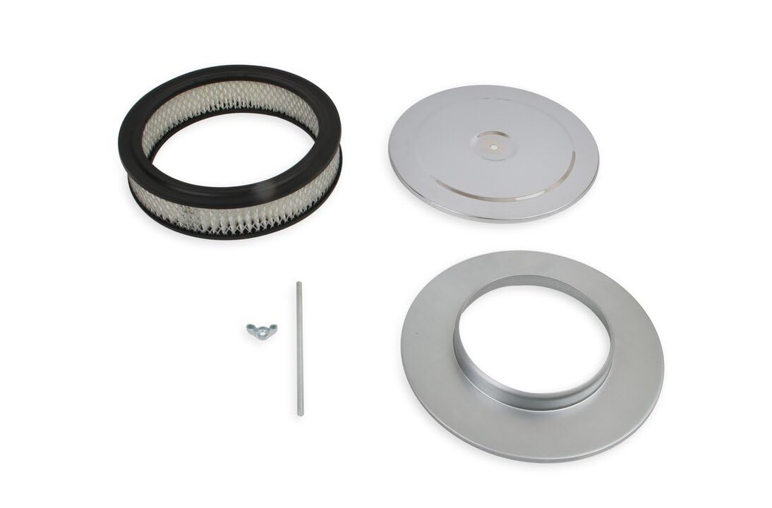 Mr. Gasket replaceable flame-retardant paper element close-up for reliable filtration