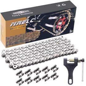 MRELC front packaging showing full 420 chain kit and quick identification benefit