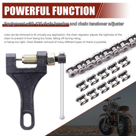 MRELC chain breaker tool in hand demonstrating portability and onsite repair capability