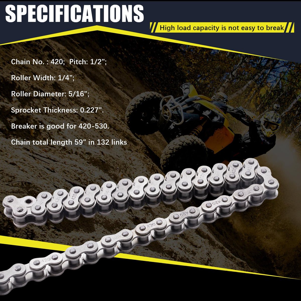 MRELC connector links and spare parts laid out showing ready-for-repair benefit