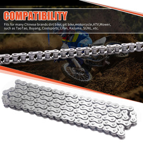 MRELC chain length and scale comparison showing 110 links for flexible sizing and fit