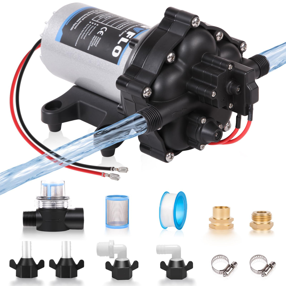 MRGVFLO front view of pump showing compact design and reliable flow