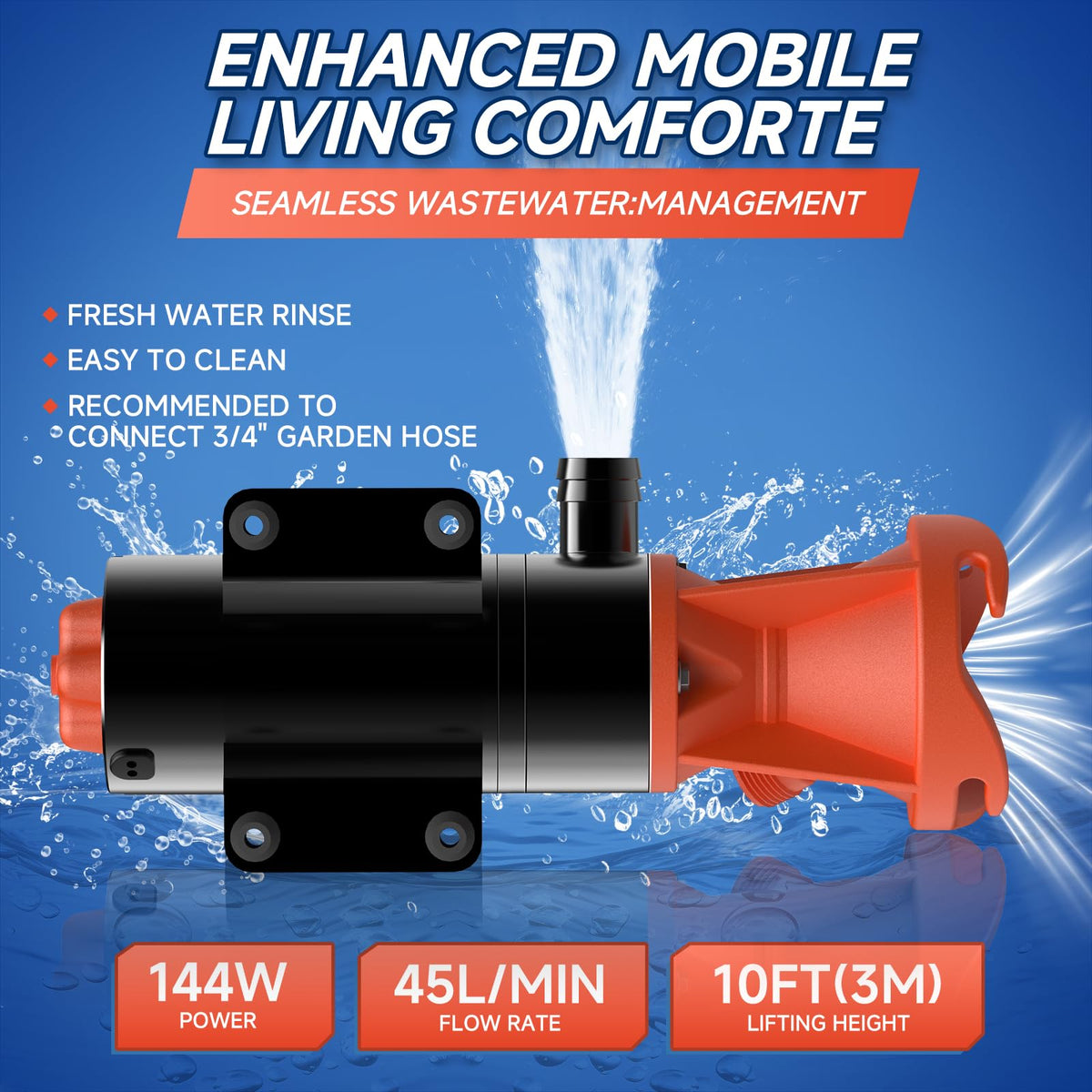 MRGVFLO included cigarette lighter and alligator cables for instant power