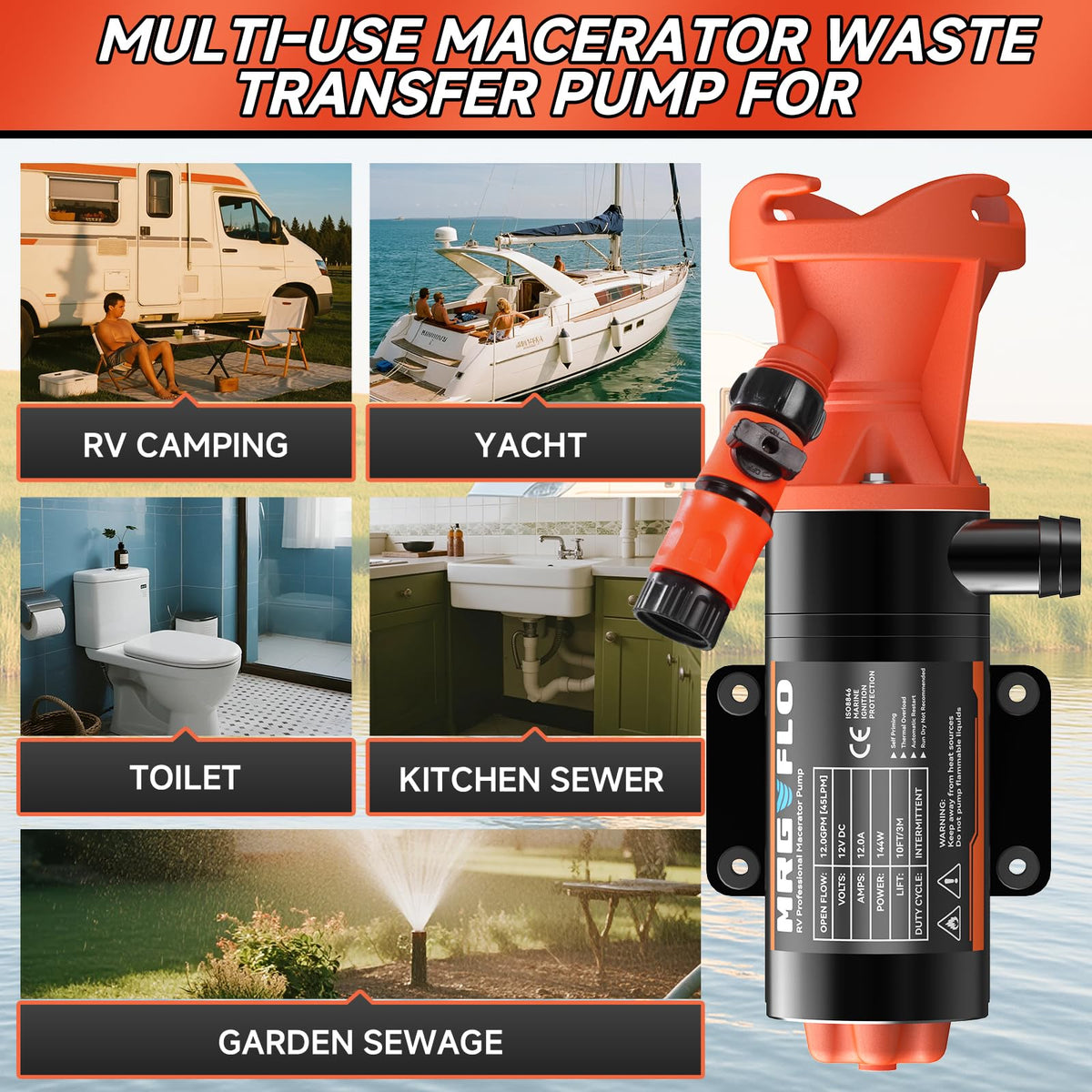 MRGVFLO stored with accessories showing compact storage and winter protection