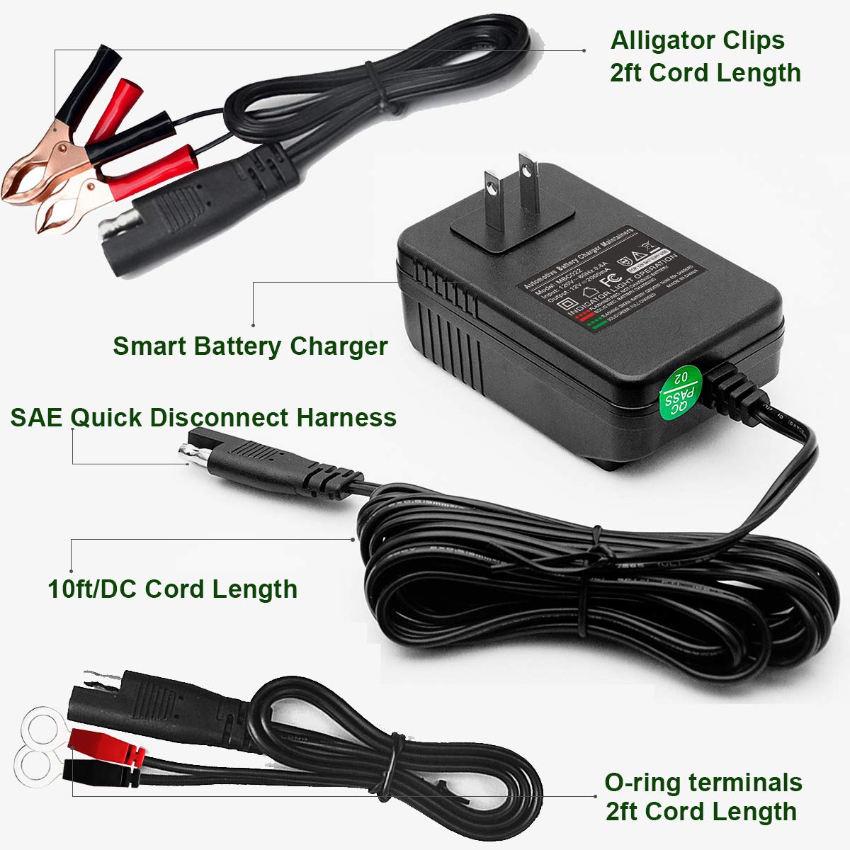 Mroinge charger mounted in garage keeping vehicle battery maintained safely