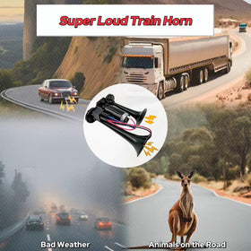 Mroy mio installed on truck bumper illustrating audible presence and roadside visibility