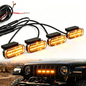 MRRCYUR front view packaged lights showing complete kit for easy install