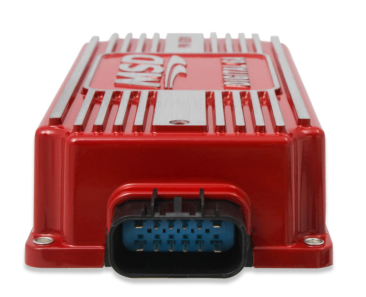 MSD 6201 connector close-up showing sealed locking connector reliability