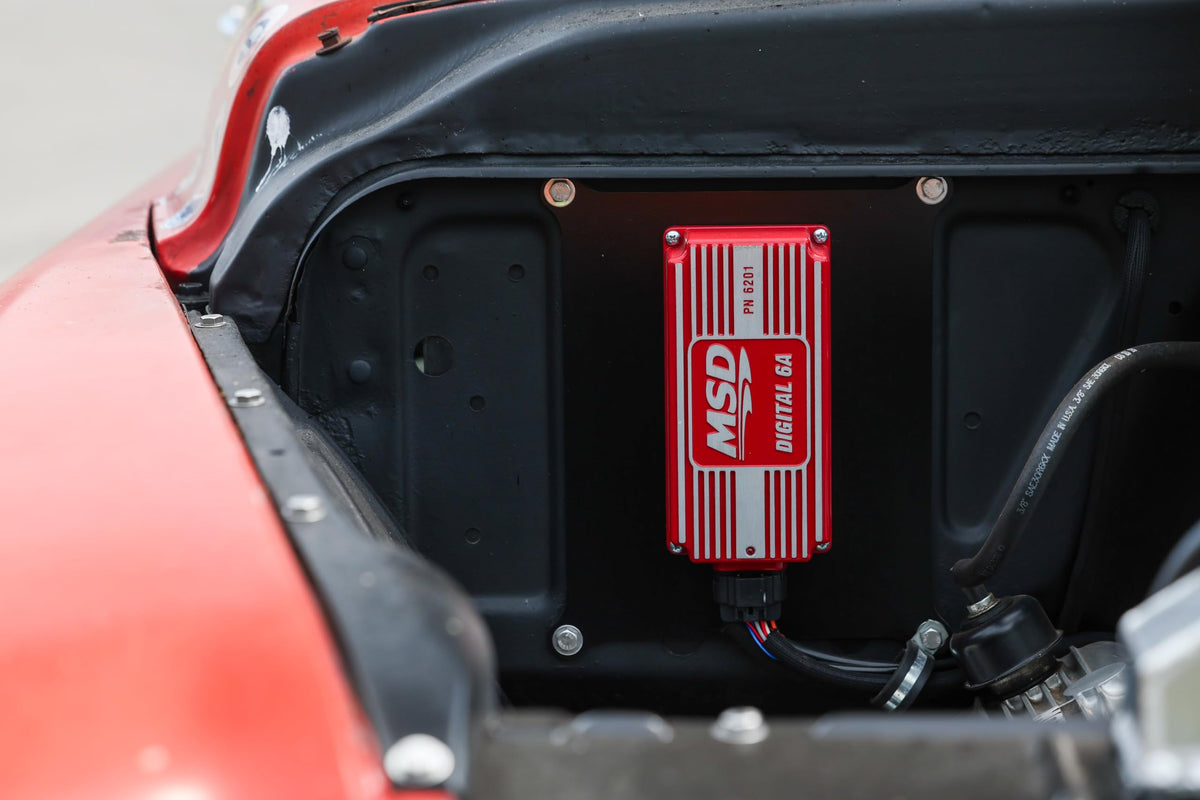 MSD 6201 installed in performance vehicle showcasing improved throttle response