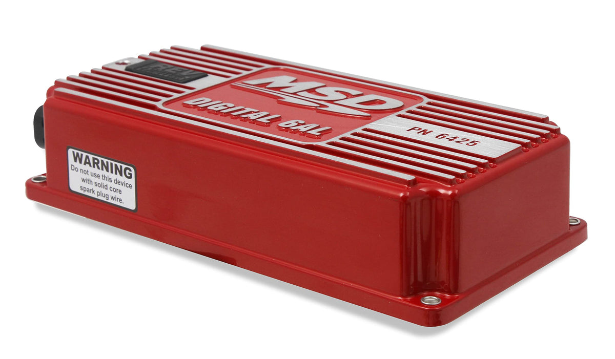 MSD 6425 LED indicator lit for quick system checks and diagnostics