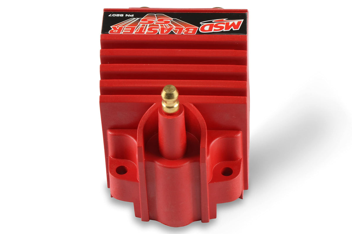 MSD 8207 back wiring connections illustrating brass primary terminals for consistent current