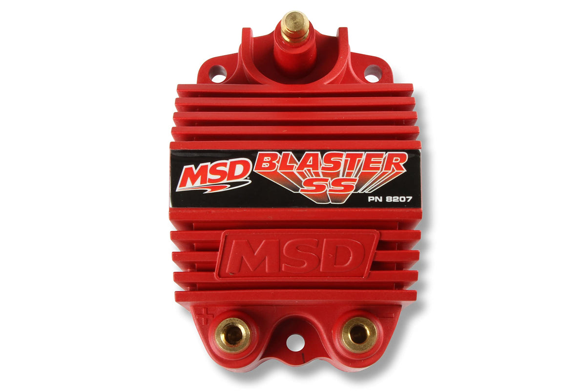 MSD 8207 front view showing compact housing and durable finish benefit reliable fit
