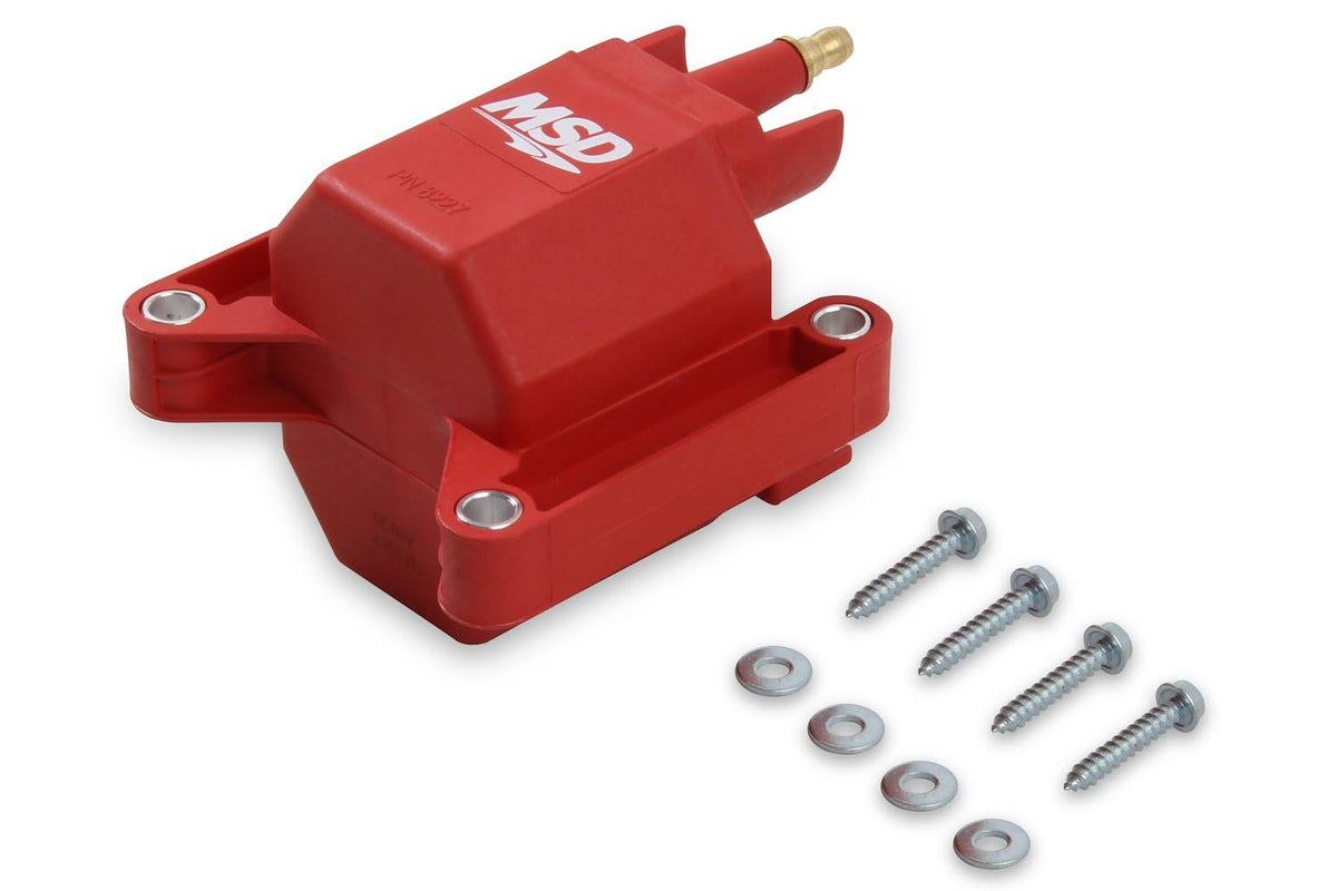 MSD 8227 side mounting bracket visible for easy installation benefit
