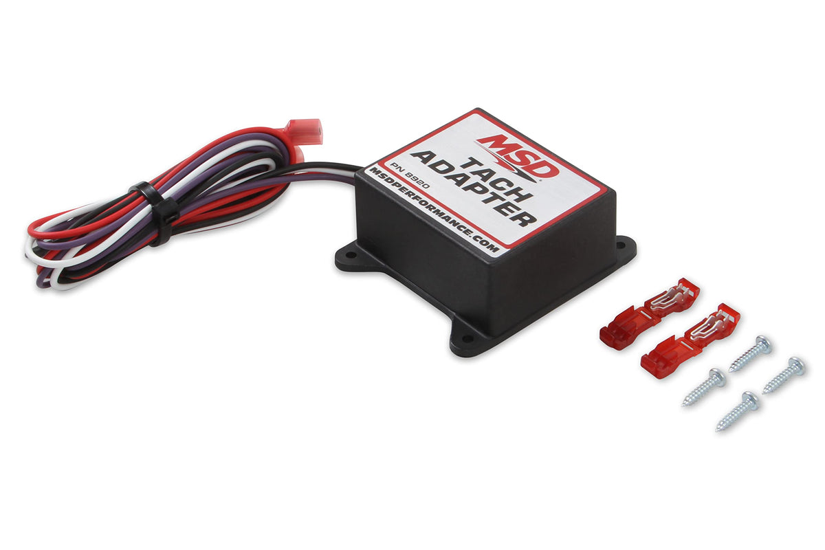 MSD 8920 mounted under hood illustrating durable fit in vehicles