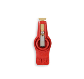MSD cap terminal close detail showing carbon-tracking resistance