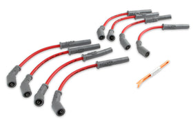 MSD wires installed in engine bay demonstrating neat routing and improved appearance