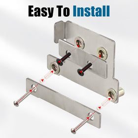MSIZOY security screw detail showing tamper-resistant one-way hardware