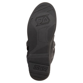 MSR M3X beside common shoe for scale illustrating men's size 9 fit