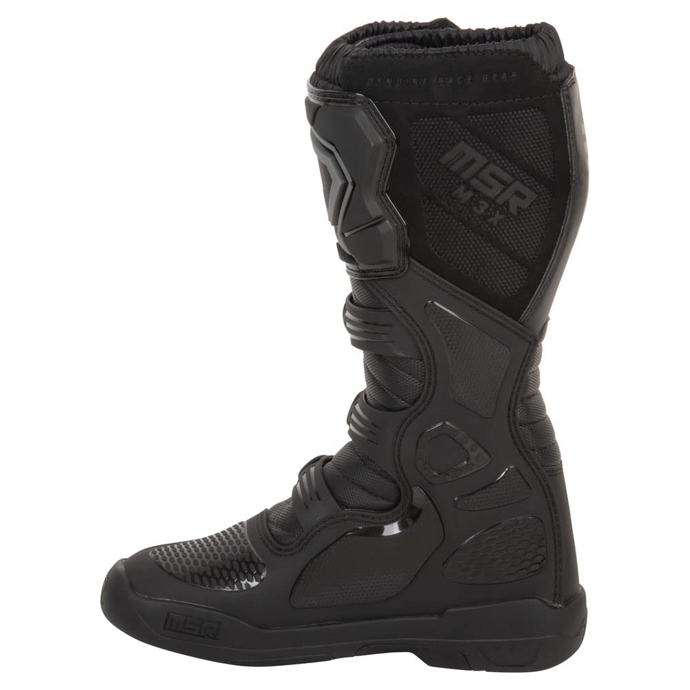 MSR M3X paired with MSR Axxis Range gear showing coordinated riding setup