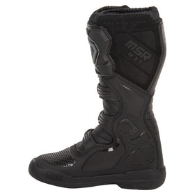 MSR M3X paired with MSR Axxis Range gear showing coordinated riding setup