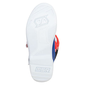 MSR youth M3X interior padding close-up providing ankle comfort and reduced hotspots