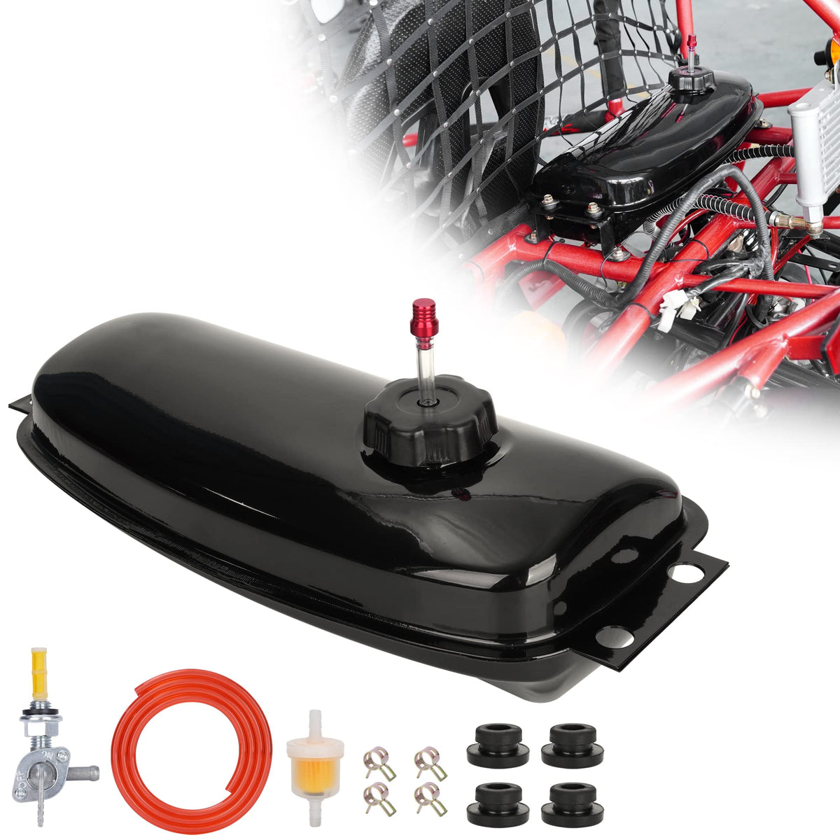 MTATCN front view fuel tank showing compact shape and durable steel