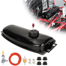 MTATCN front view fuel tank showing compact shape and durable steel