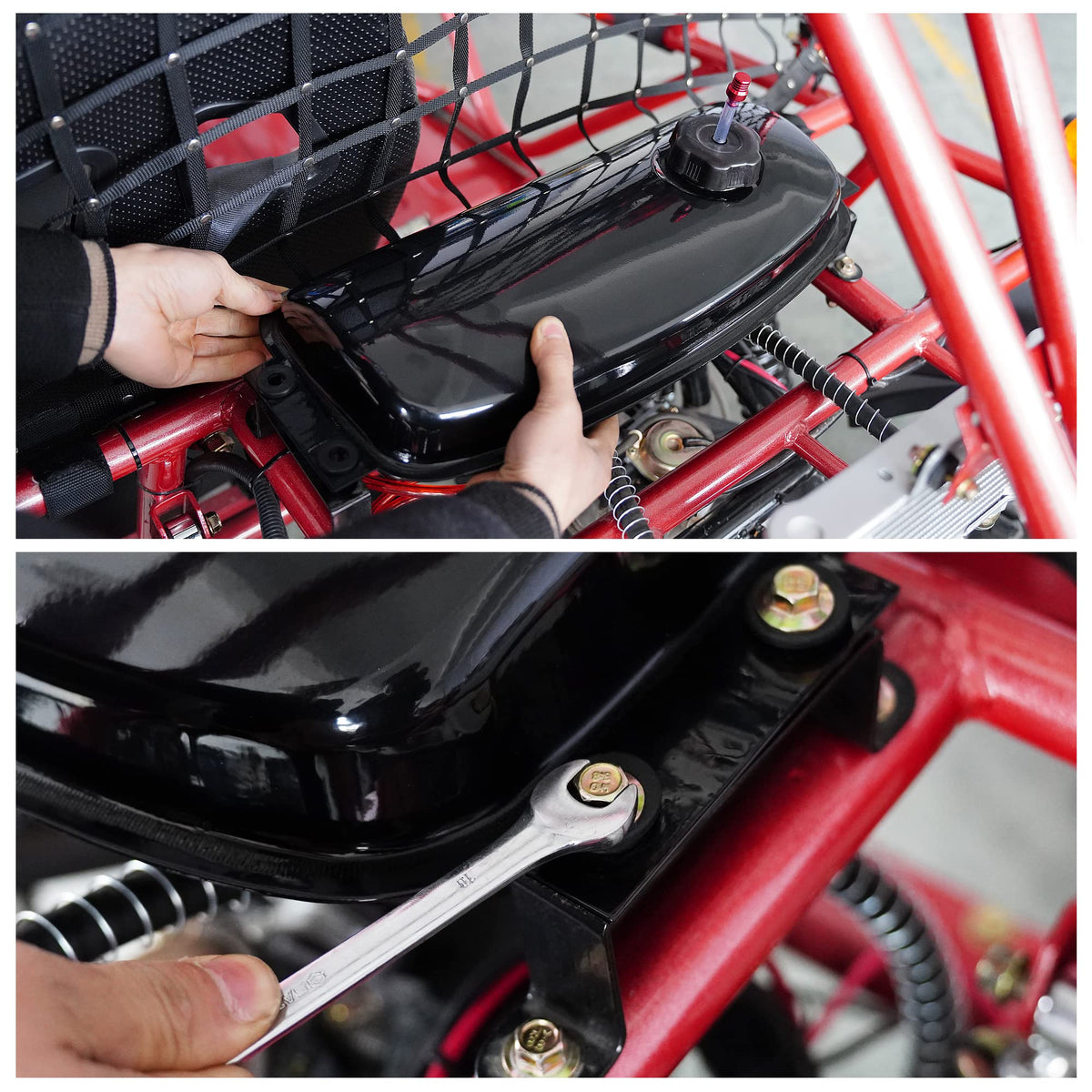 MTATCN installed on go-kart demonstrating fit and ride readiness