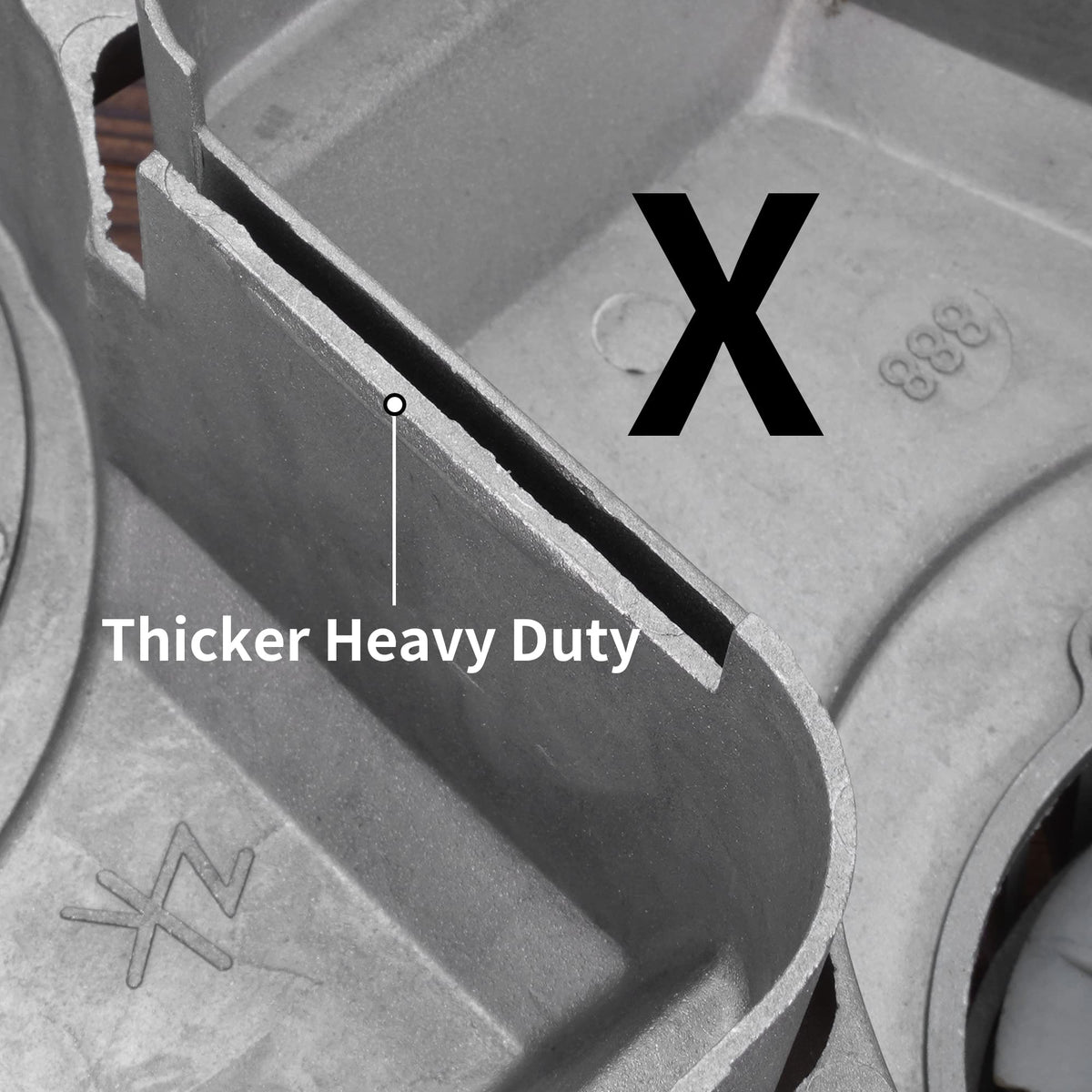 MTATCN starter mounted on mini bike engine demonstrating direct-fit replacement benefit