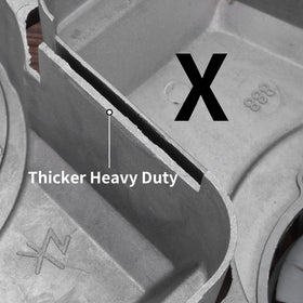 MTATCN starter mounted on mini bike engine demonstrating direct-fit replacement benefit