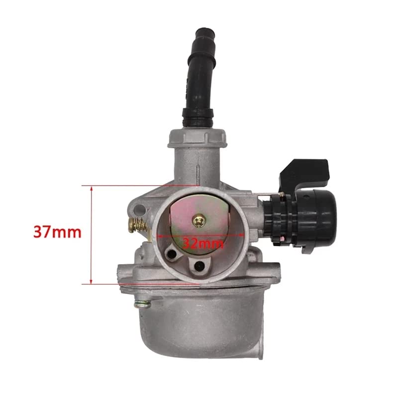 mtrparts PZ19 carburetor side detail highlighting throttle linkage benefit
