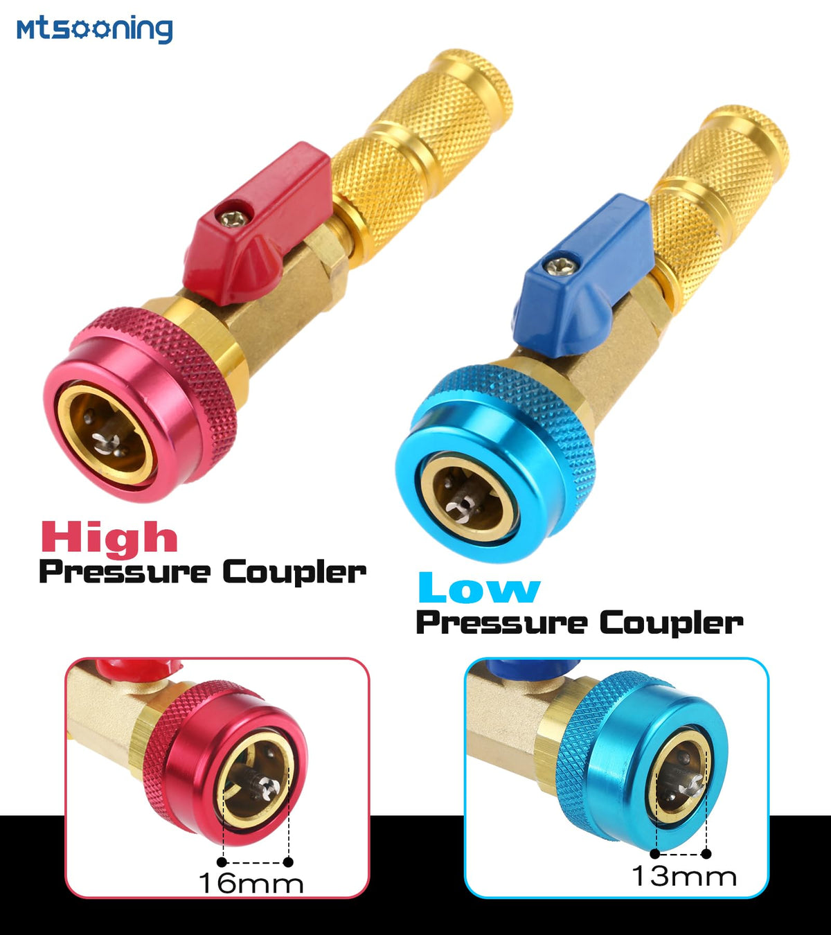 Mtsooning stainless steel valve rod close-up highlighting secure core grip