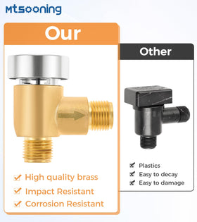 Mtsooning valve flow direction label visible for correct installation guidance