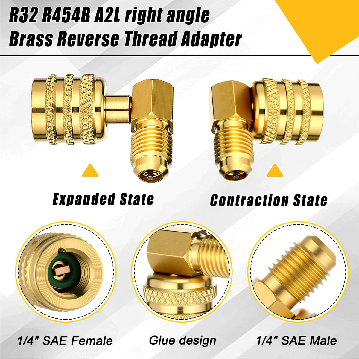 Mudder laid-out components with gaskets and cores for quick identification
