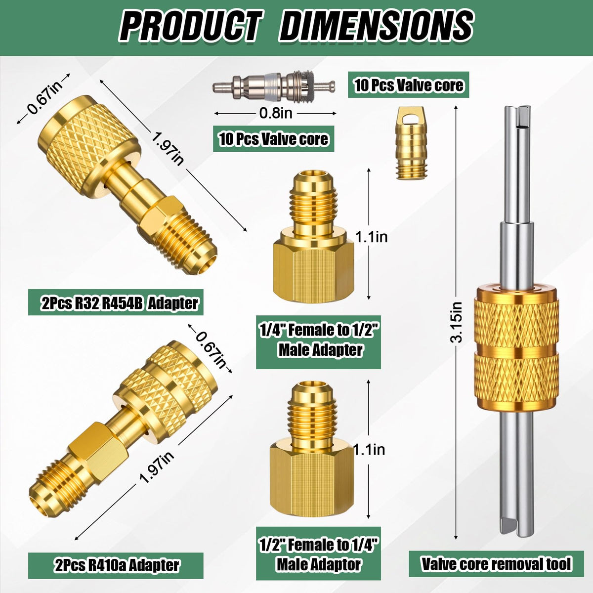 Mudder brass adapter close-up showing corrosion-resistant finish and durability