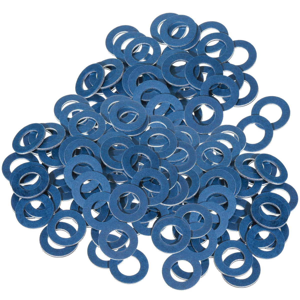 Mudder front packaging 100-count showing quantity and aluminum washers for convenience