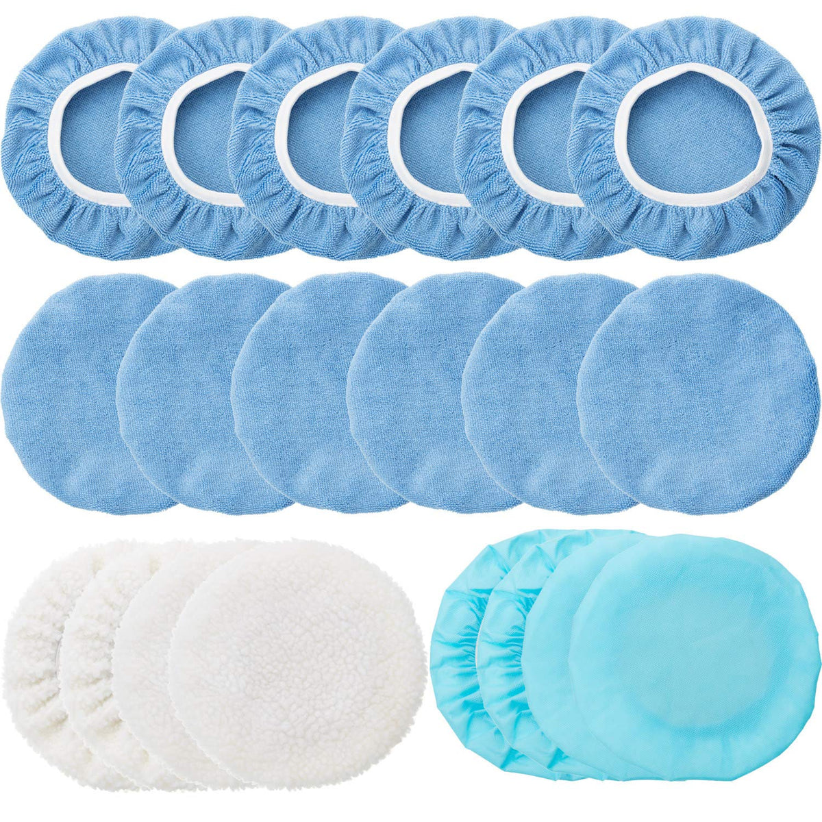 Mudder front packaging showing 20-piece bonnet set and kit benefit