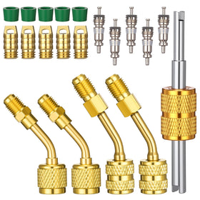 Mudder brass adapter kit front view showing contents and ready-to-use convenience