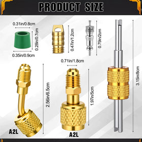 Mudder straight brass adapter close-up showing durable threads and leak-resistant fit