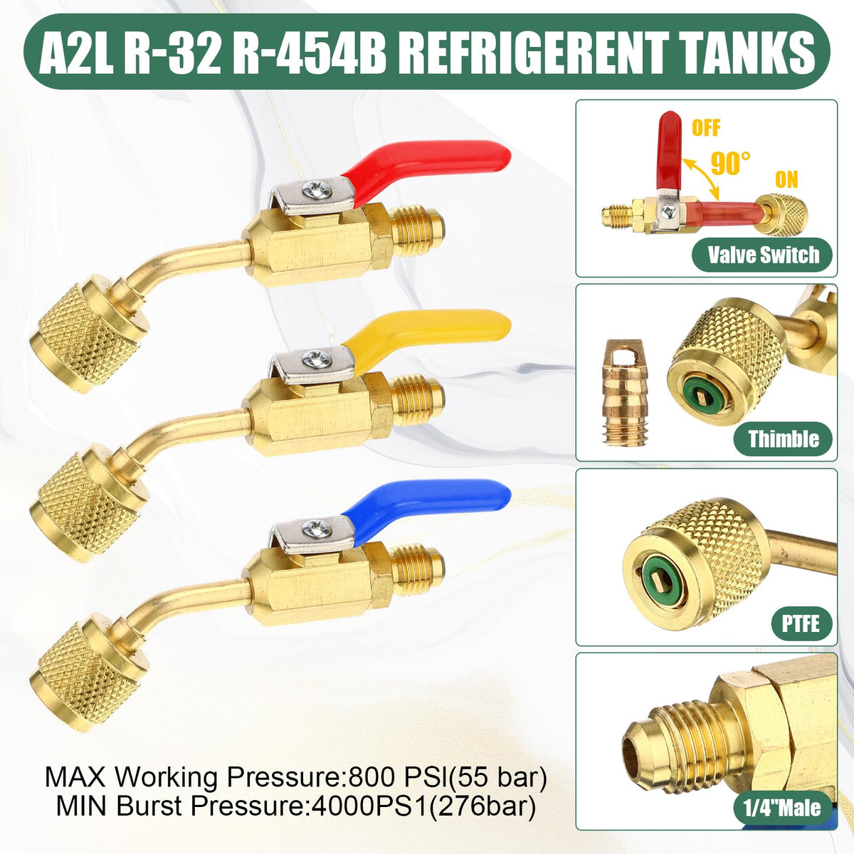 Mudder valve core tool with spare cores, simplifies removal and installation on site