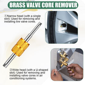Mudder angled ball valve installed on a mini-split port, improves reach and control