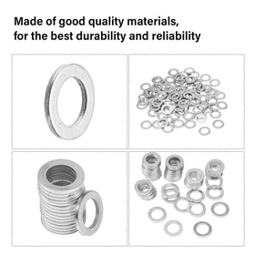 Hands holding Mudder washers to show scale and quick access benefit