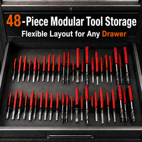 Mudygelay close-up of 0.9-inch slot showing smooth walls for easy tool removal