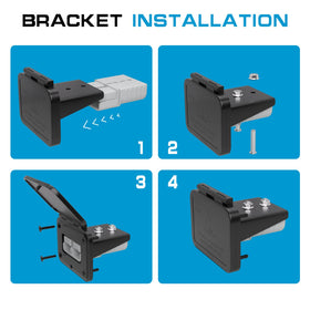 Muelnmey connectors next to coin for scale showing compact size benefit