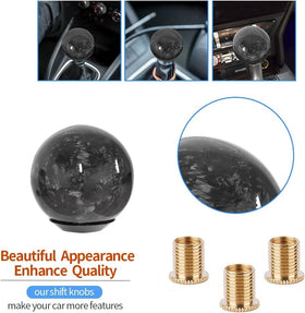 muge racing three included threaded adapters displayed neatly for universal fitment options