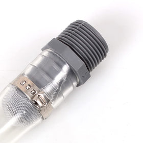 muge racing clear hose closeup showing durable flexible tubing benefit