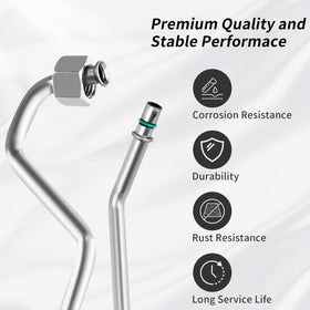 MuHize close-up of aluminum line finish for corrosion resistance