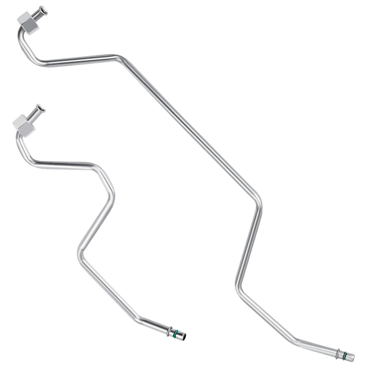 MuHize front packaging showing power steering lines and a clear fit